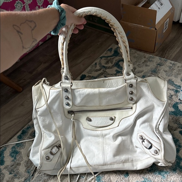 White shoulder bag - Picture 1 of 5